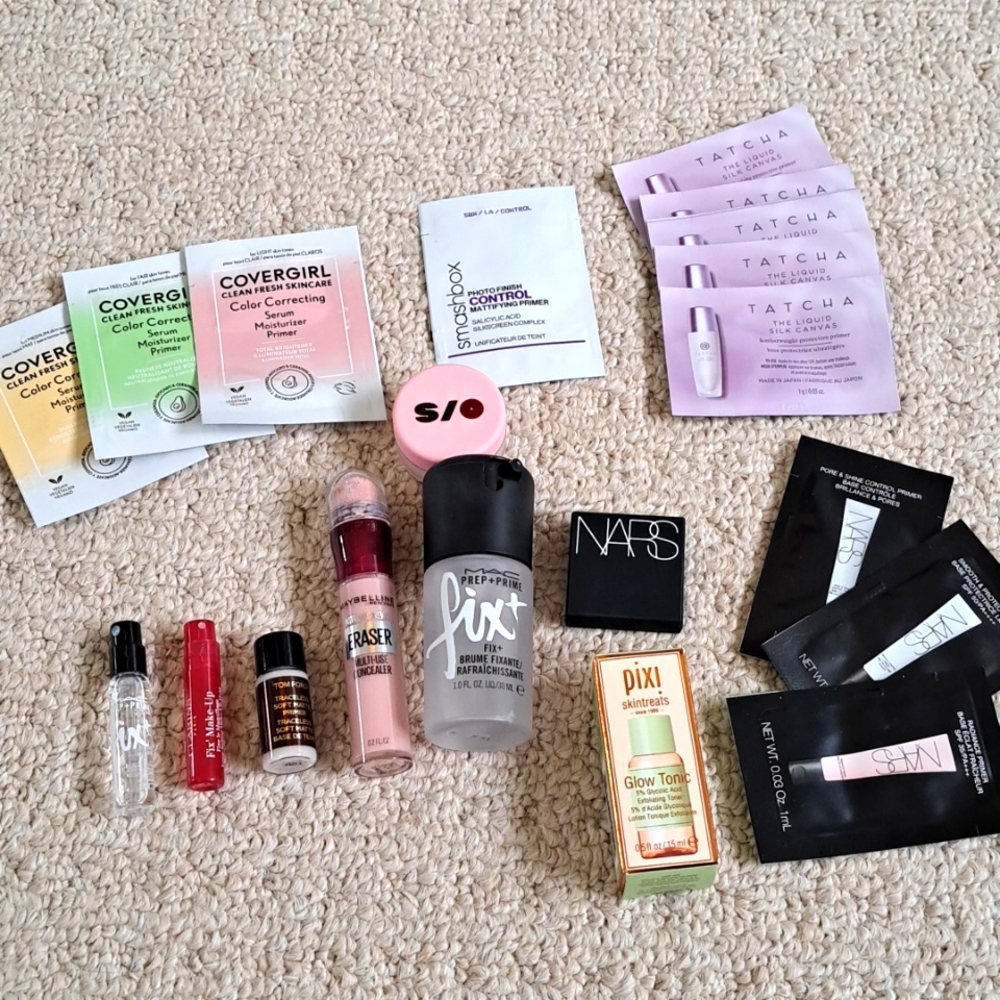 Skincare/primer/setting bundle